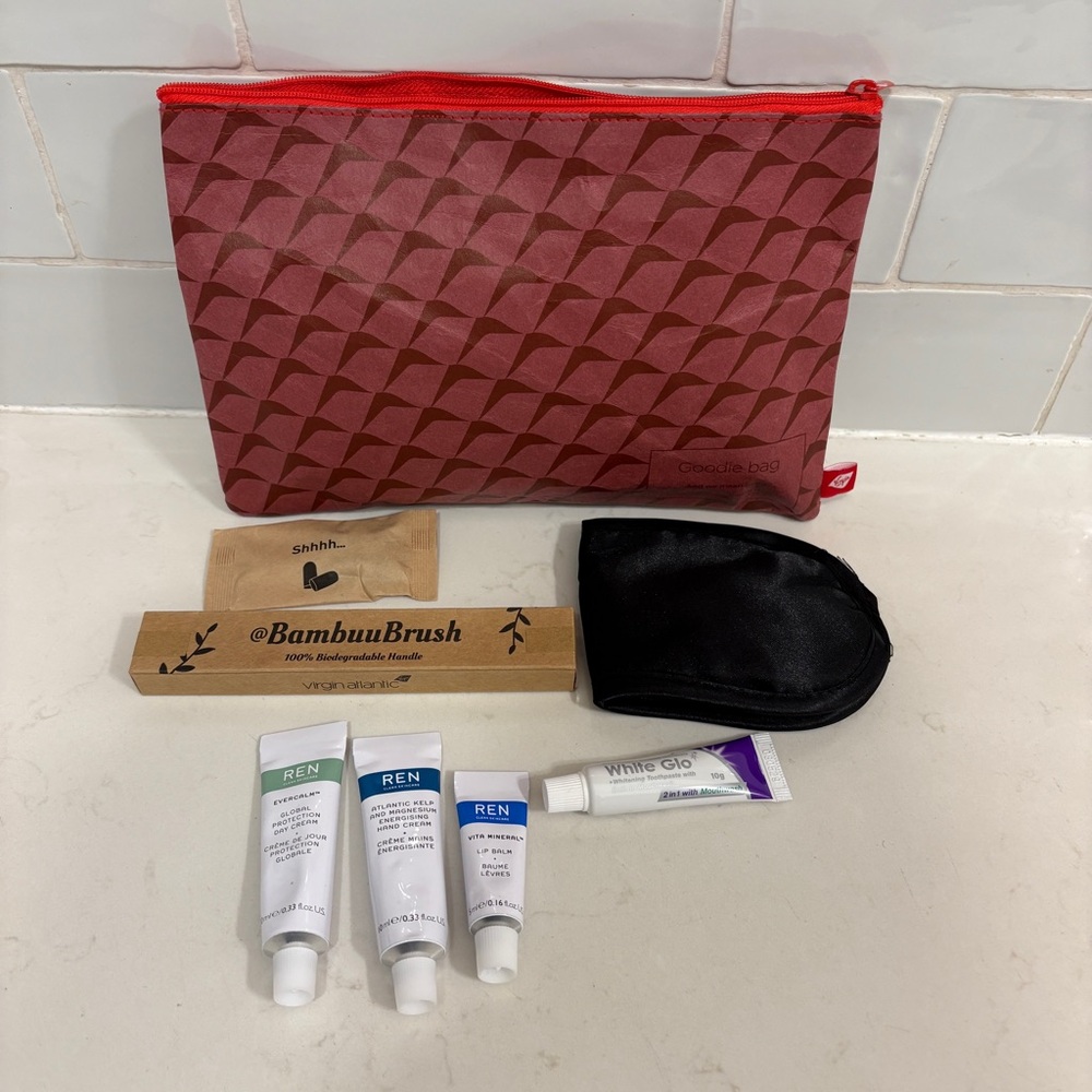 Virgin Atlantic Upper Class amenity kit
